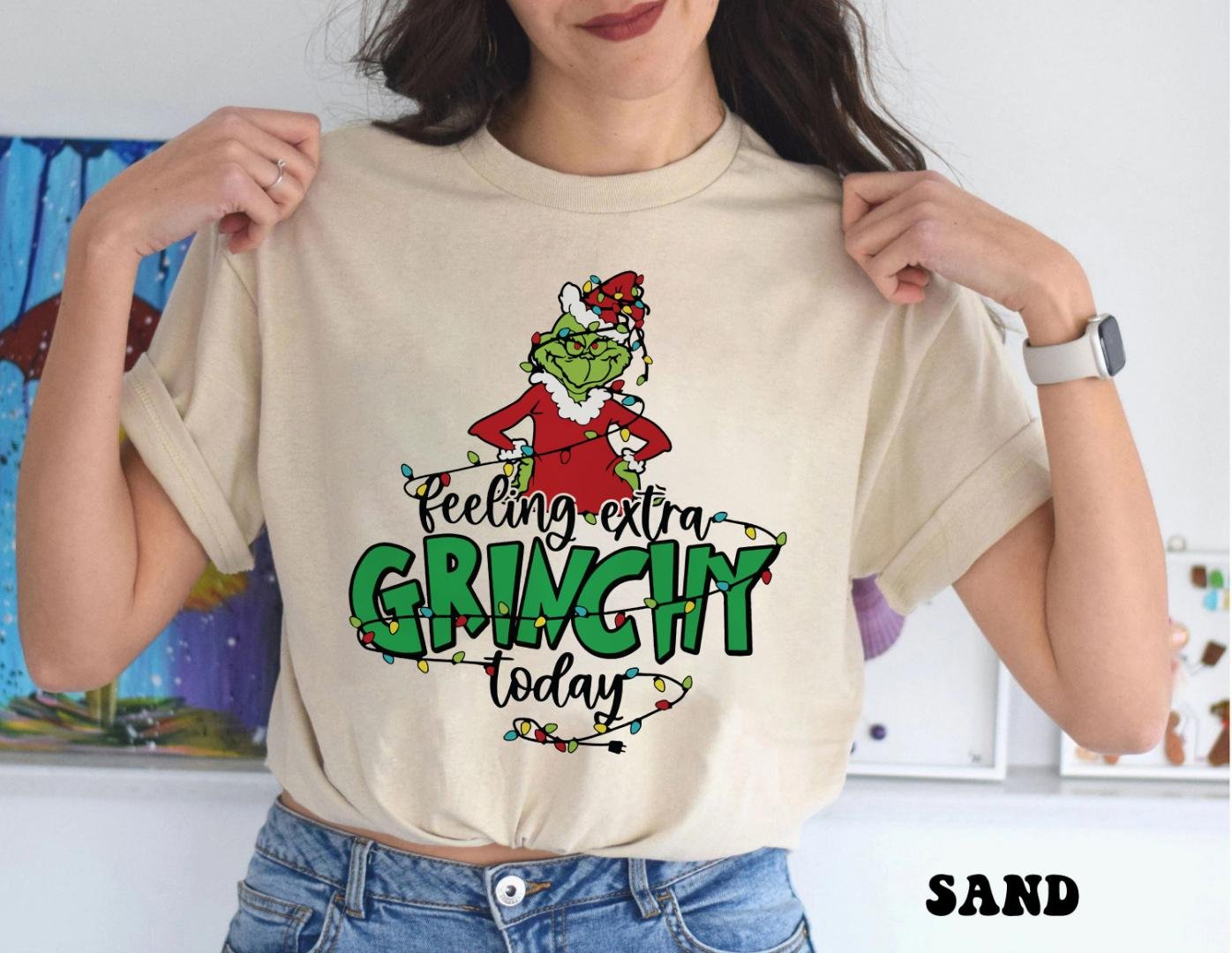 Grinc Christmas Shirt, Feeling Extra Grincy Today Shirt