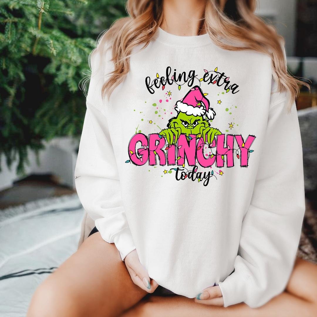 Grich Shirt, Feeling Extra Grinchy Today Christmas Shirt