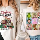 Christmas Ginch Shirt, Christmas Movie And Chill Shirt
