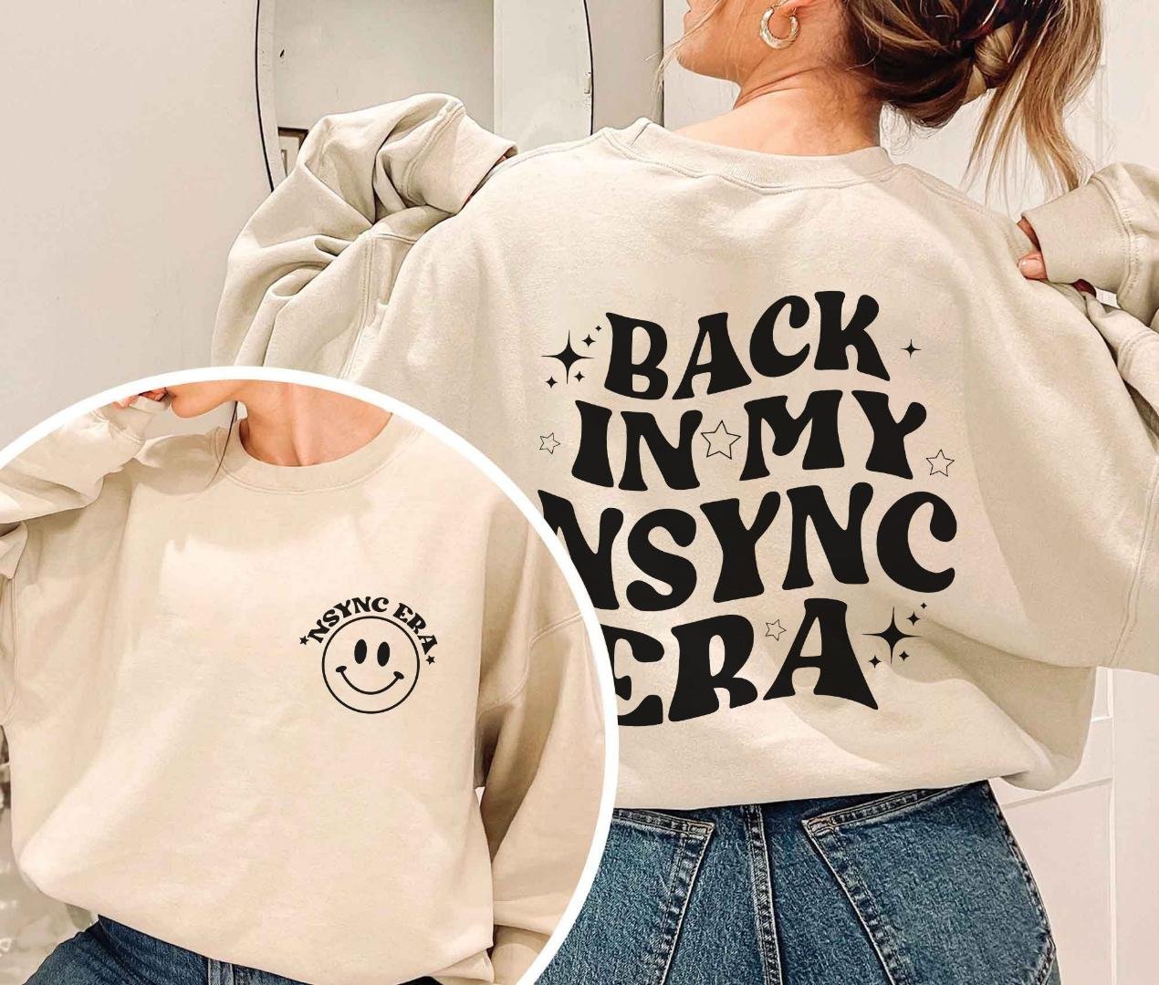 Nsync Reunion Tour Shirt, Back In My NSYNC Reunion Era Shirt Digital