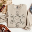 Christmas Snowflake Shirt, Snowflake Shirt