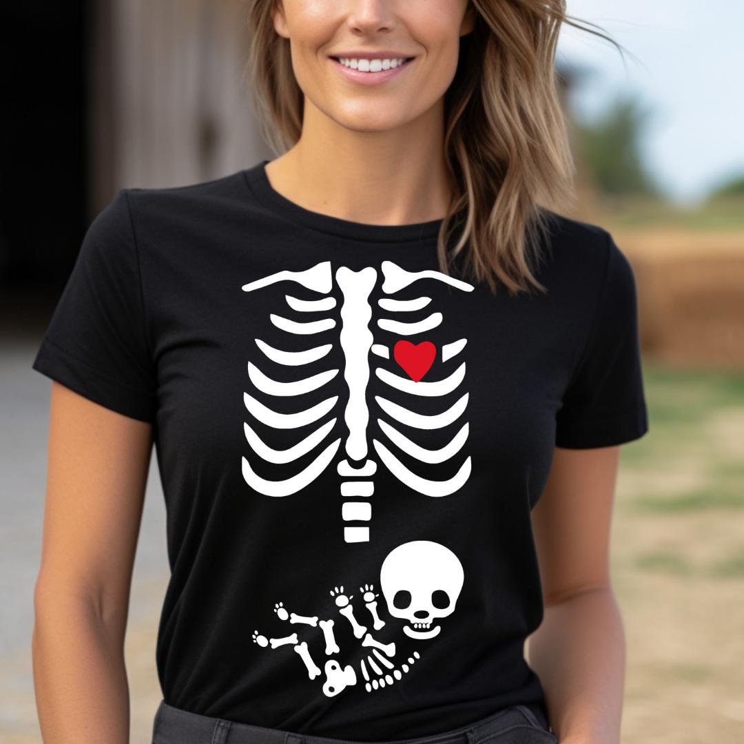 Funny Skeleton Shirt, Skeleton Halloween Shirt