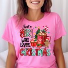 Christmas Lover Shirt, Just A Girl Who Loves Christmas Shirt