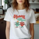 Cute Chritmas Tee, Holiday Vibes Christmas t-shirt