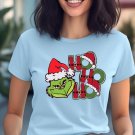 Trendy Christmas Shirt, HO HO HO Grinch Christmas Shirt