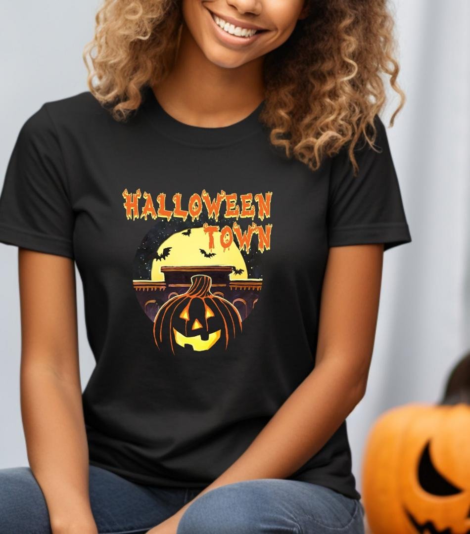 Halloween Pumpkin Shirt, Halloween Town Shirt