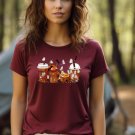 Horror Fall coffee shirt, Halloween Party T-shirt