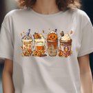 Horror Fall coffee shirt, Halloween Party T-shirt