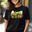 Christmas Grinch Funny Shirt, Grinch and Gingerbread Christmas Coffee Shirt