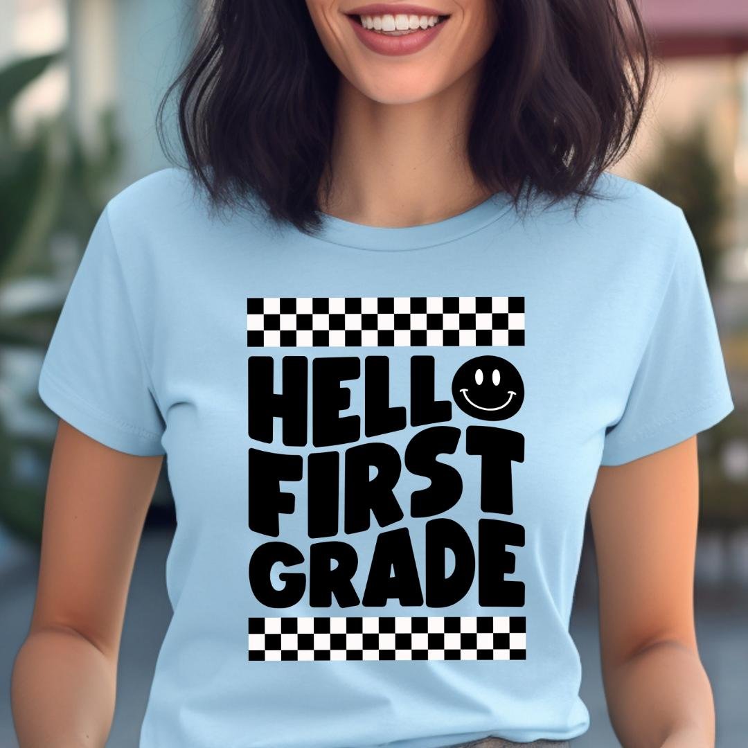 Back To School, First Grade Shirt