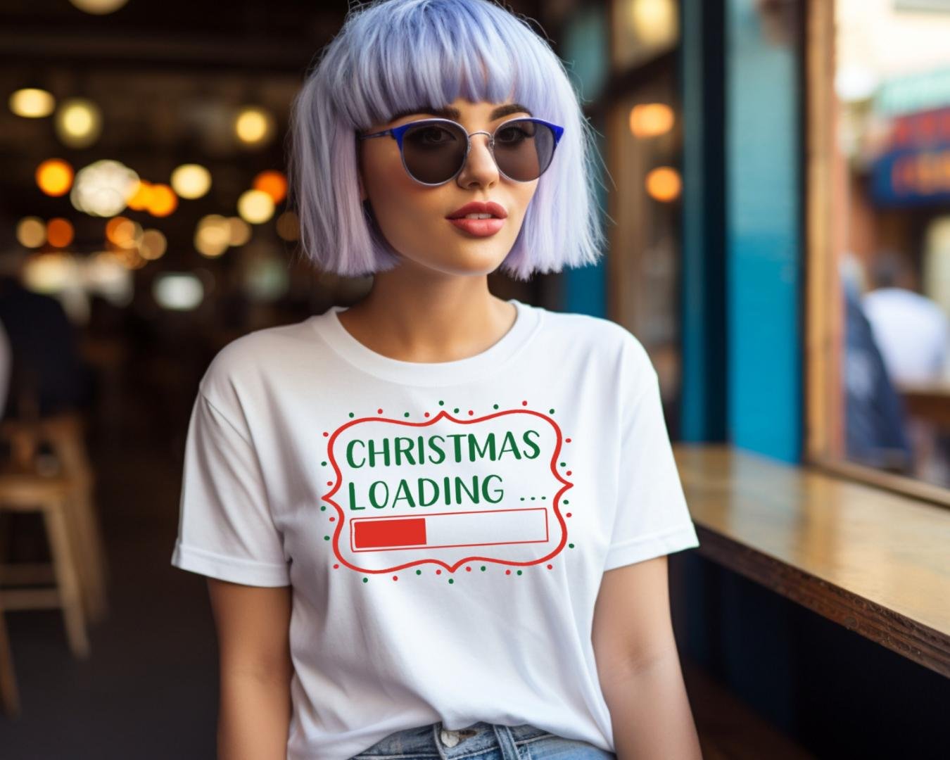 Funny Christmas, Christmas Loading T-shirt