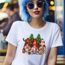 Merry Christmas Shirt, Christmas Gnomies With Cookies Tshirt