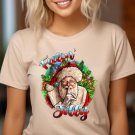 Merry Christmas Shirt, Christmas Feelin Jolly With Santa Tshirt