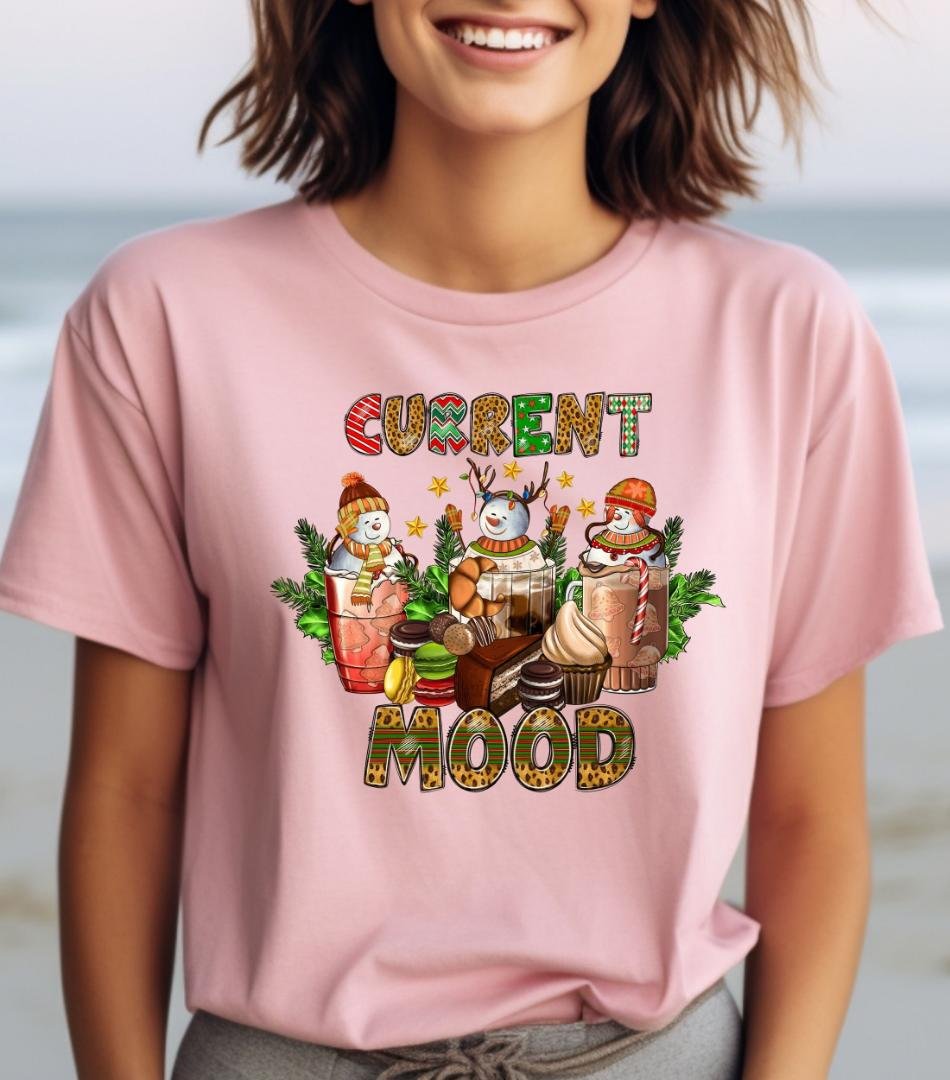 Merry Christmas Shirt, Christmas Current Mood Shirt