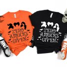 Spooky Season, Zero Amucks Given Shirt, Halloween Party Tee