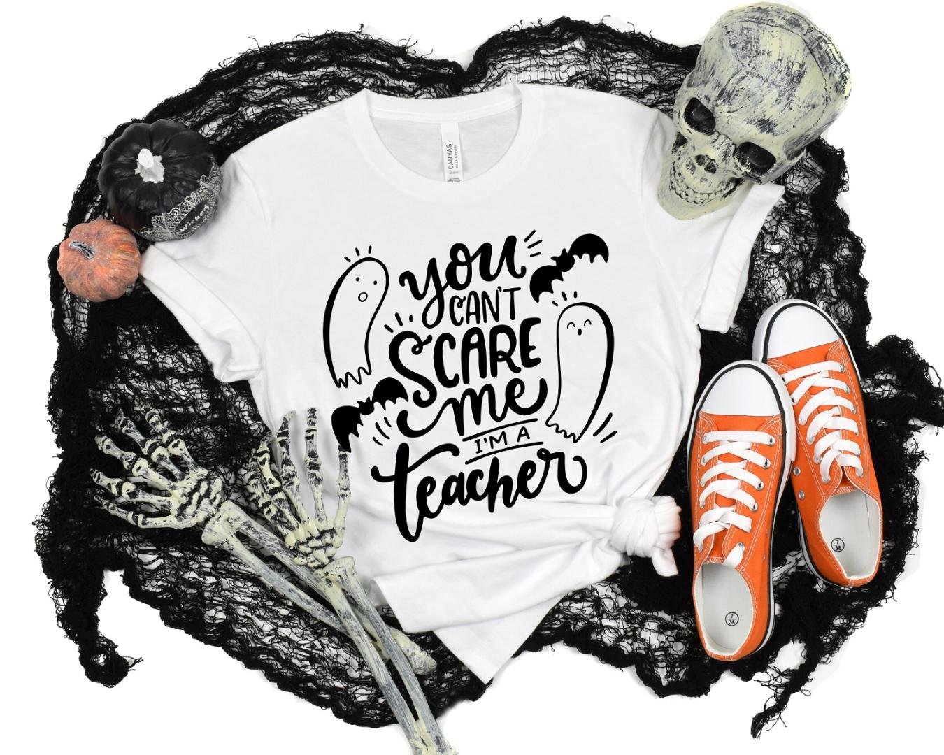 Stay Spooky Shirt, You Cant Scare Me Im A Teacher Shirt, Creep It Real