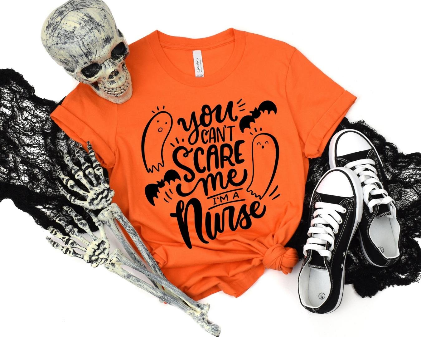 Stay Spooky Shirt, You Cant Scare Me Im A Nurse Shirt, Creep It Real Tee