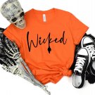 Spooky Season, Wicked Witch Broom Shirt, Halloween Party Tee
