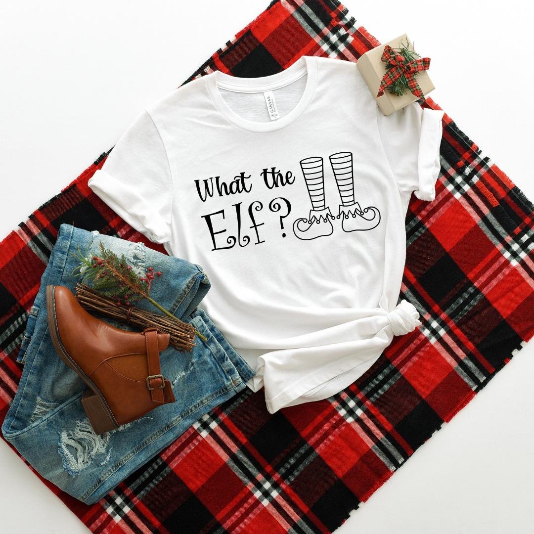 Santa Squad Shirt, What The Elf Shirt, Santa Shirts