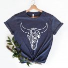Country Music Shirt, Western Skull Dessert Shirt, Vintage Western Shirt
