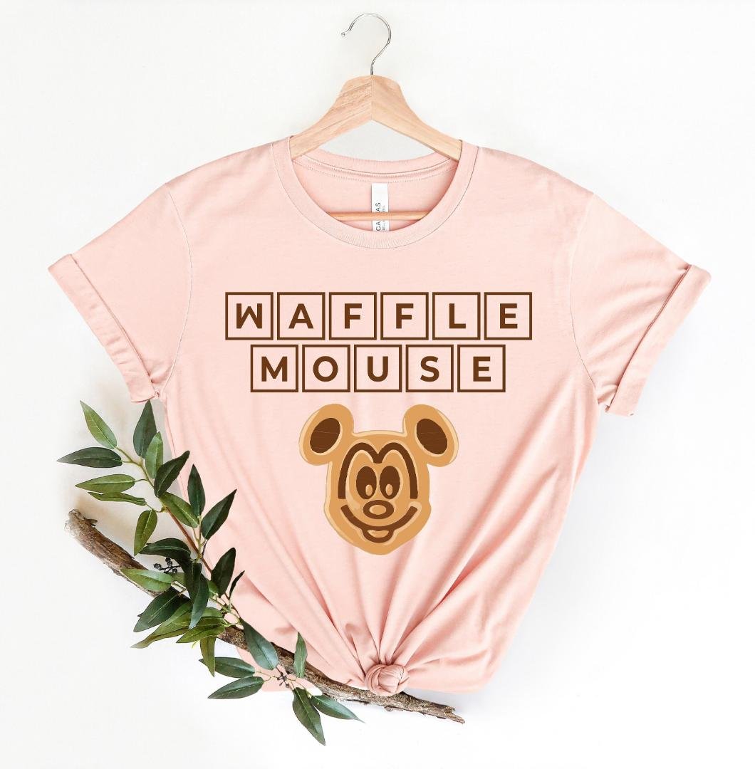Mickey Mouse Shirt, Waffle Mouse Shirt, Family Disneyland Trip