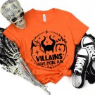 Spooky Season, Villains Have More Fun Shirt, Halloween Party Tee