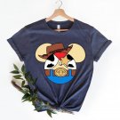 Toy Story Shirt, Toy Story Woody Mickey Head Shirt, Woody And Jessie