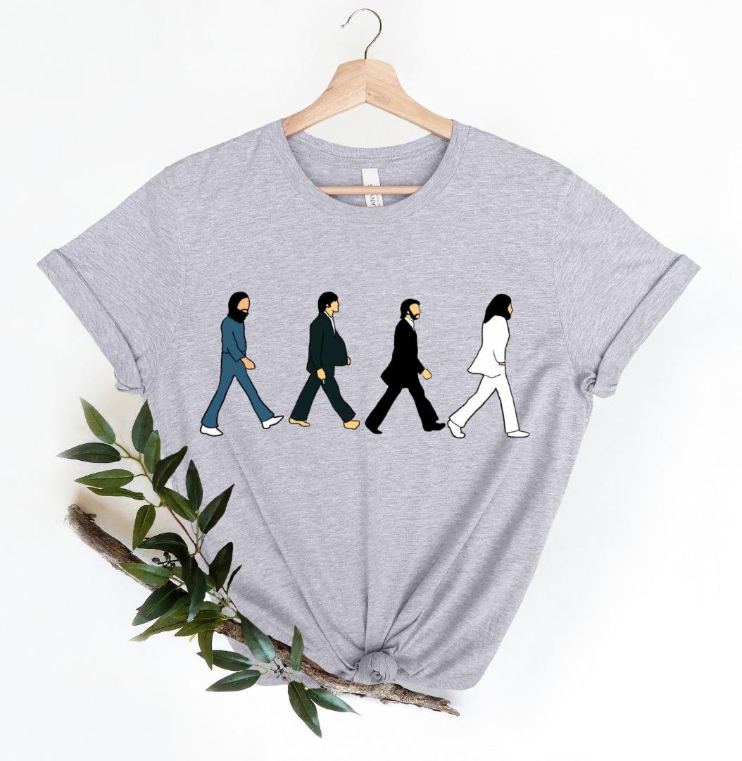 Vintage Style Band, The Beatles Shirt, Yellow Submarine Tee