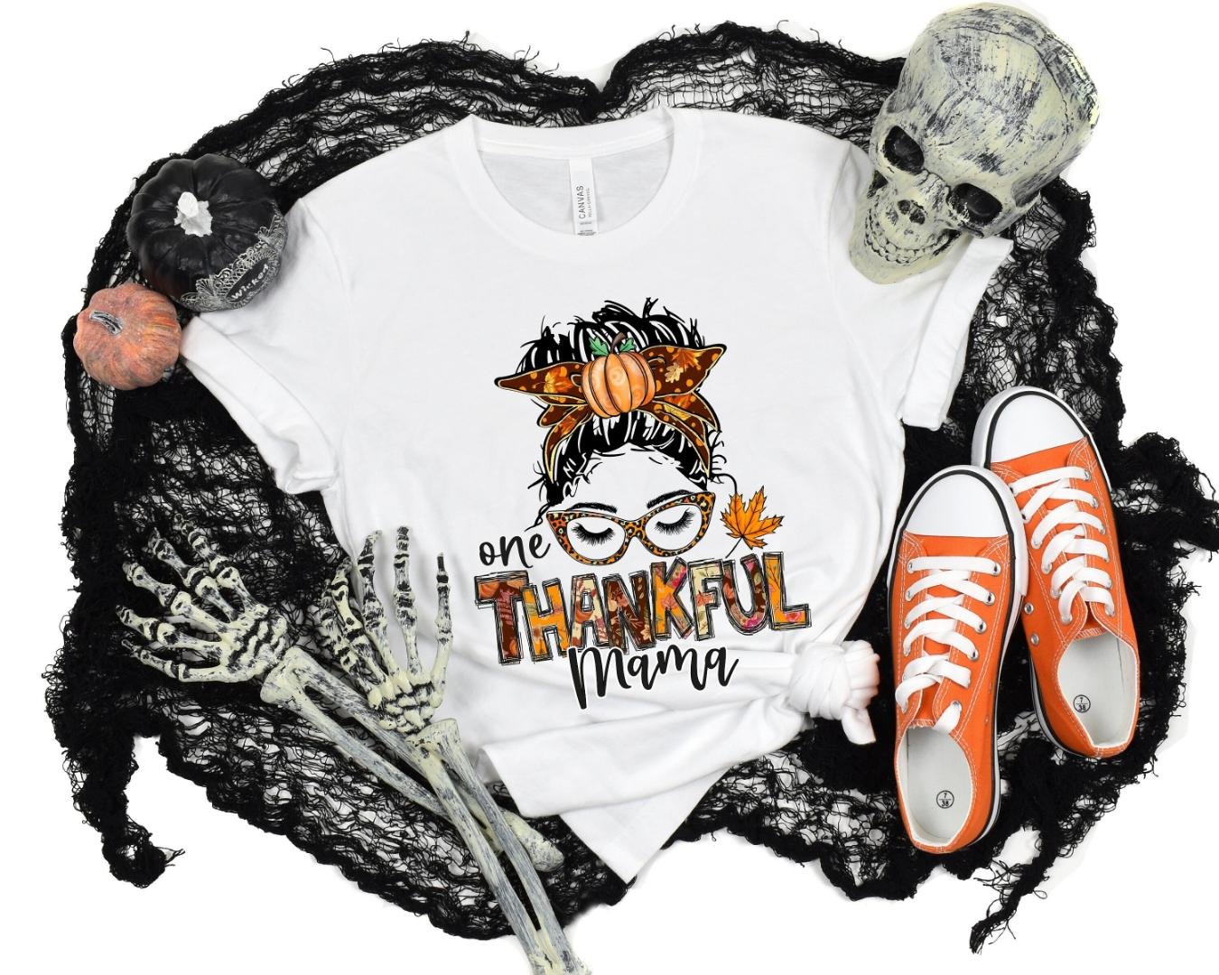 Grateful Blessed Shirt, Thankful Mama Shirt, Mother Gift