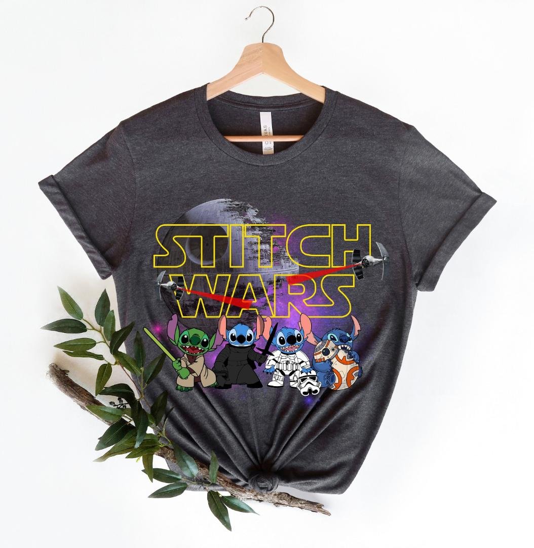 Disney Star Wars Shirt, Stitch Wars Shirt, Disney World