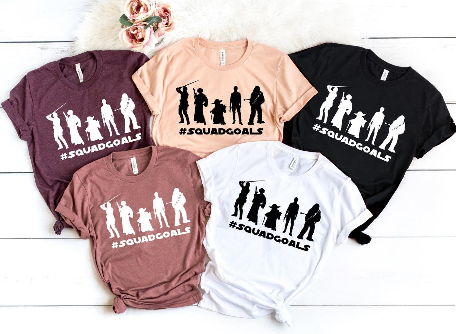 Star Wars Shirt, Star Wars Squad Goals Shirt, Disney World Shirt