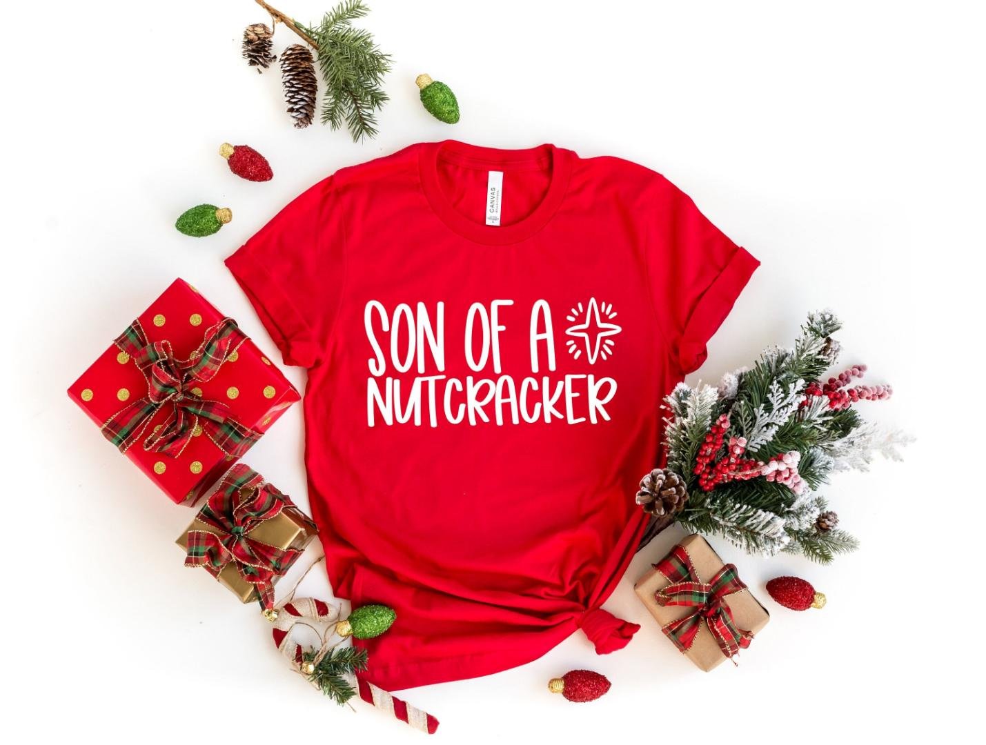 Santa Squad Shirt, Son Of A Nutcracker Shirt, Santa Shirts