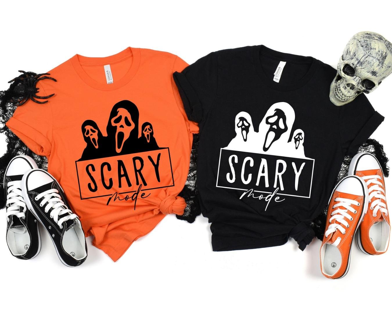 Spooky Season, Scary Mode Horror Movie Shirt, Disney Halloween Party Tee