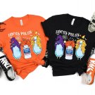 Spooky Season, Sanderson Sisters Hocus Polus Shirt, Halloween Party Tee