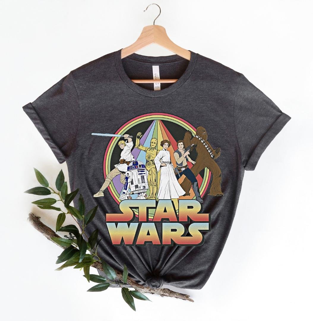 Jedi Master Shirt, Retro Star Wars Poster Shirt, Disney Star Wars Shirt