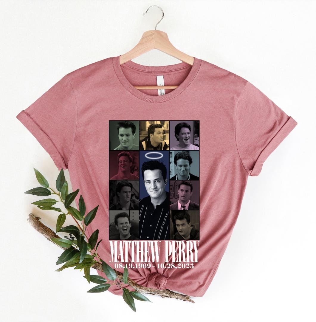 Matthew Perry In Memory Shirt, Retro Matthew Perry Shirt, RIP Friends Shirt