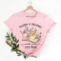 Booktrovert Shirt, Reading Is Dreaming With Eyes Open Shirt, Floral Book Shirt