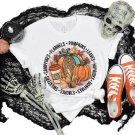 Blessed, Pumpkins Bonfires Smores Shirt, Thankful