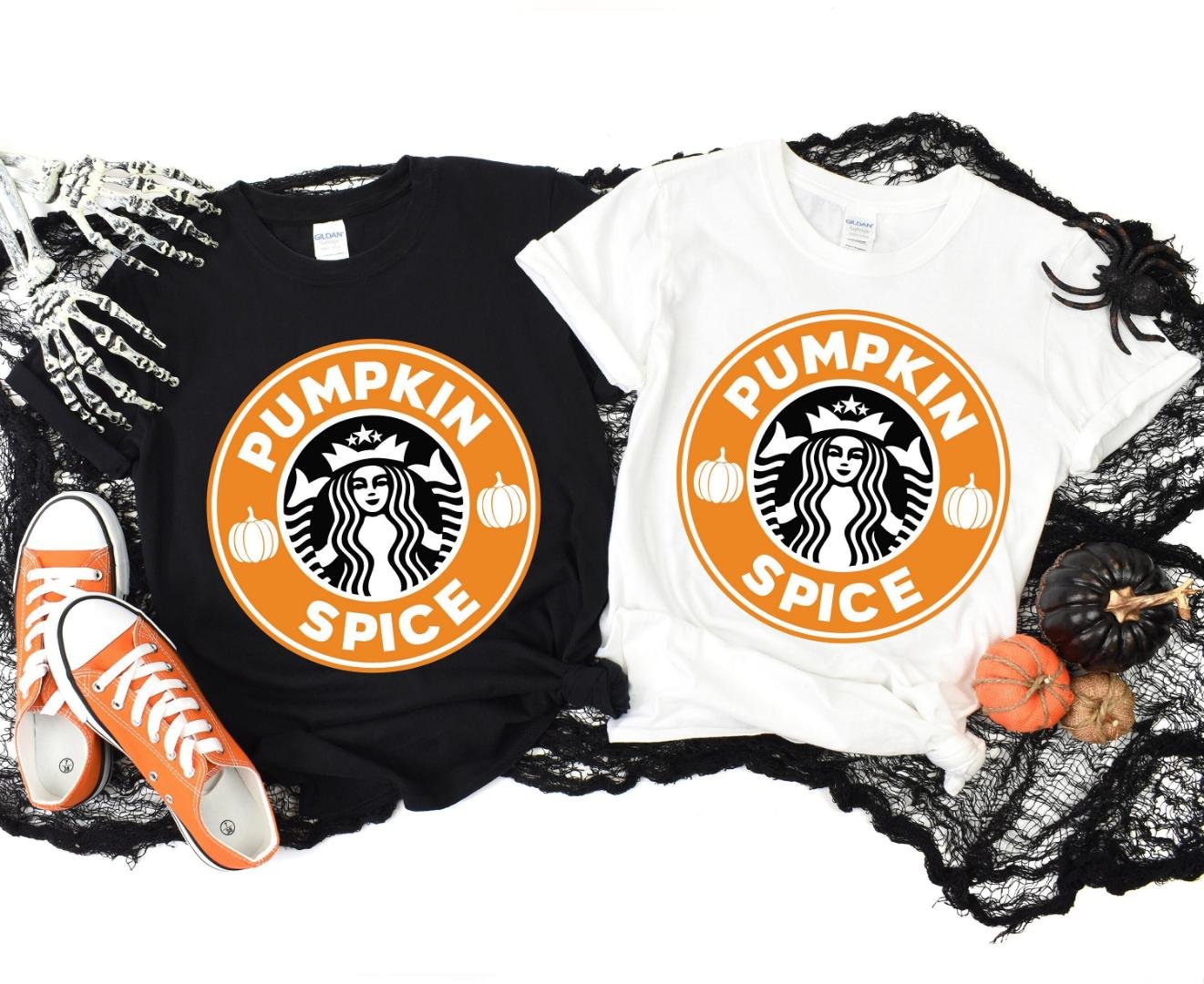 Fall Coffee Tee, Pumpkin Spice Shirt, Coffee Lovers