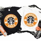 Fall Coffee Tee, Pumpkin Spice Shirt, Coffee Lovers
