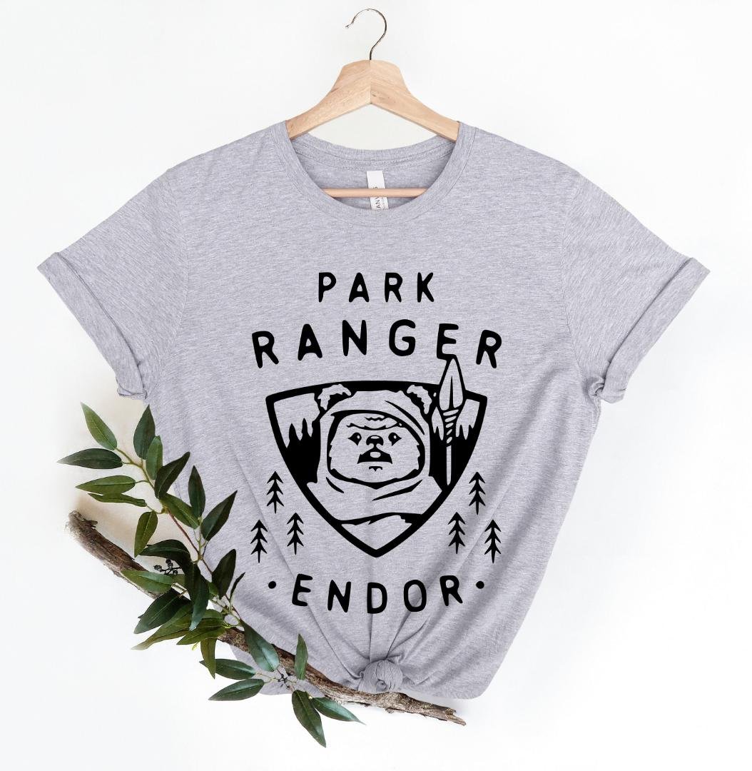 Ewok Camping Tee, Park Ranger Endor T-Shirt, Endor National Park Shirt