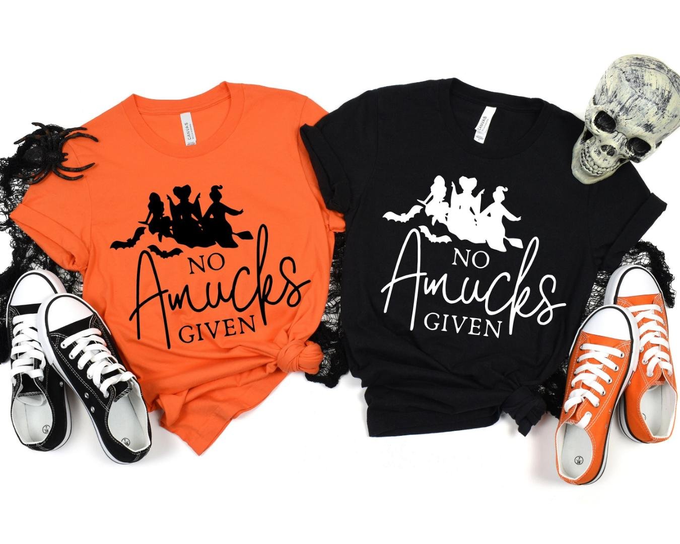 Spooky Season, No Amucks Given Shirt, Halloween Party Tee