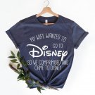 Family Disneyland Trip, My Wife Wanted To Go To Disney Shirt, Gift For Husband