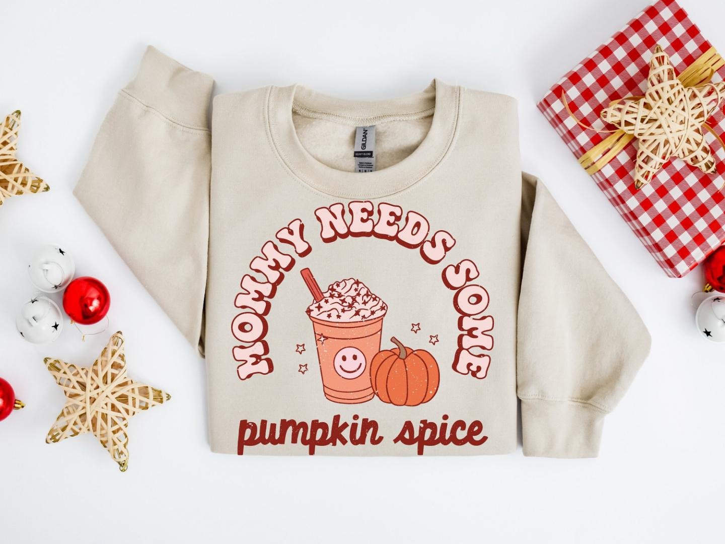 Gifts For Mom, Mommy Needs Some Pumpkin Spice Sweater, Fall Sweater