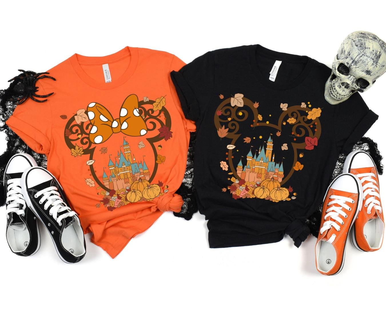 Grateful Shirt, Mickey and Minnie Mouse Disneyland Fall Shirt, Thankful Turkey