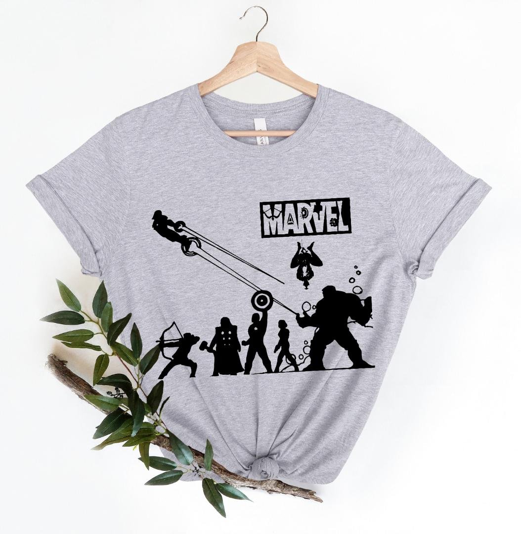 Infinity War Shirt, Marvel Avengers Logo Shirt, Marvel Superheroes