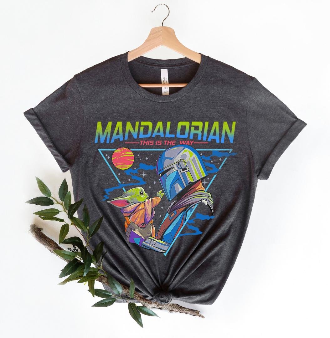 Disney Star Wars Shirt, Mandalorian Grogu Shirt Shirt, Disney World