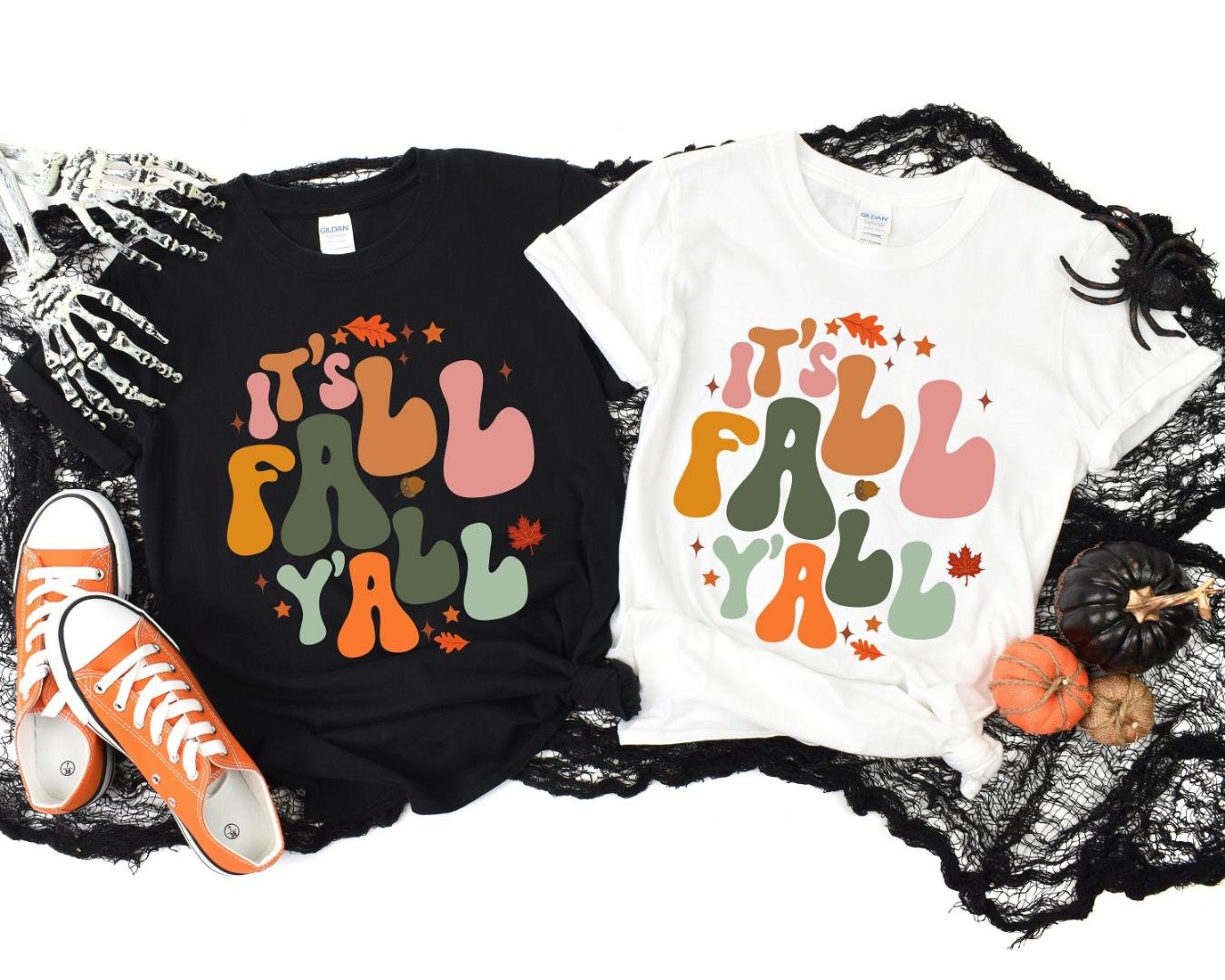 Grateful Shirt, Its Fall Yall Shirt, Thankful Turkey Tee