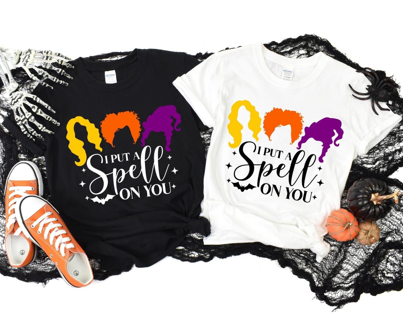 Sanderson Sisters Shirt, I Put On A Spell On You Shirt, Spooky Season