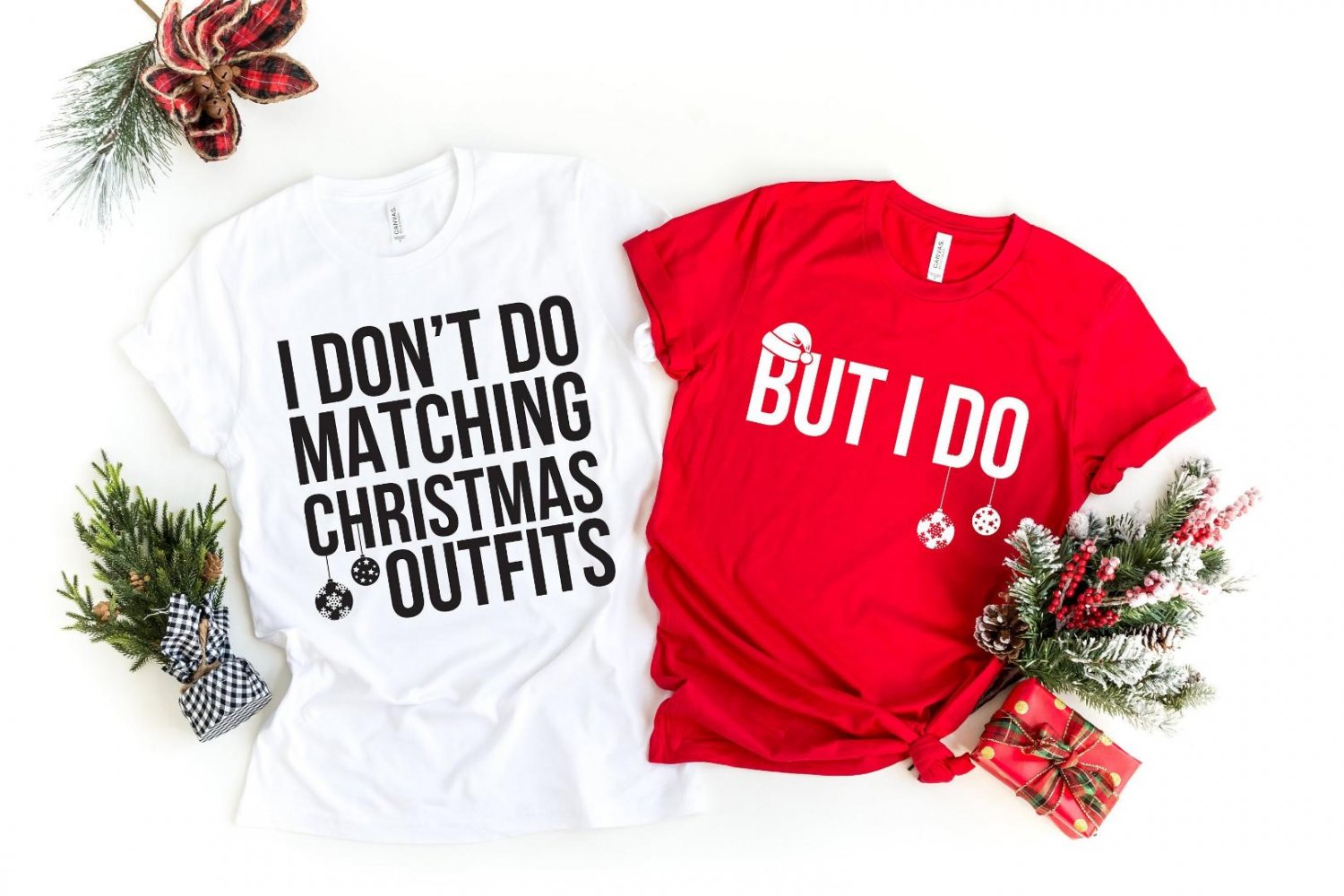 Christmas Squad Shirts, I Dont Do Matching Christmas Outfits But I Do Shirts, Family Couples Shirts